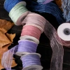 DIY Organza, snow gauze, wedding textiles, bows, accessories, clothing, gifts, flowers details Picture
